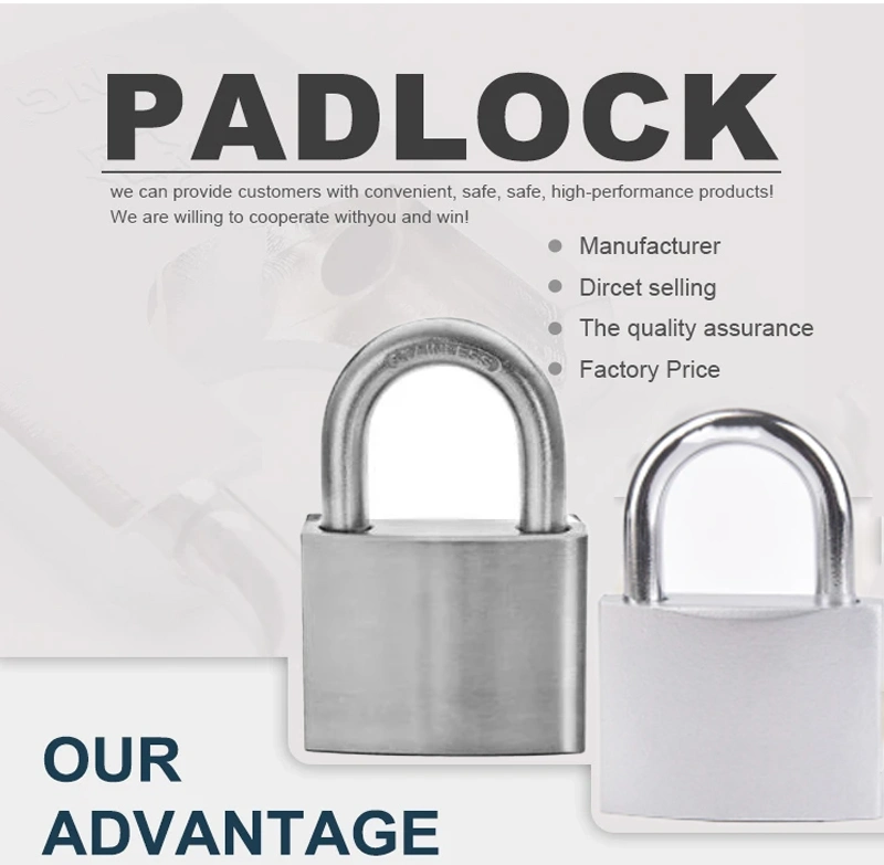 Lock for Shed Padlock Anti-Rust Waterproof Padlock for Outdoor Lock Use Best Padlock