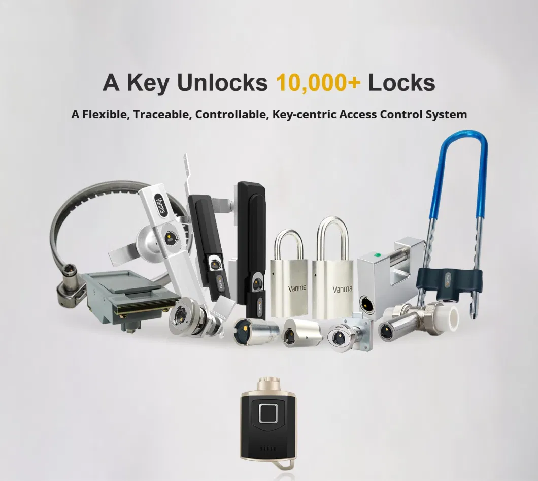 Smart Water Proof Padlock Management Master Key System for Electric Power
