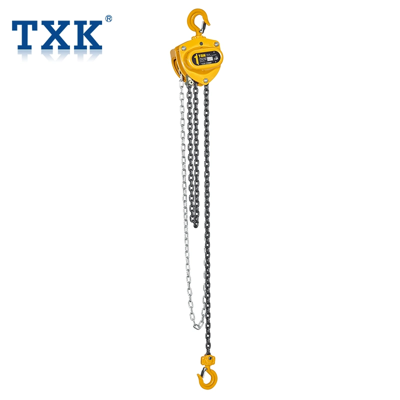 High Frequency Industrial Txk 1 Ton 3m Manual Chain Block