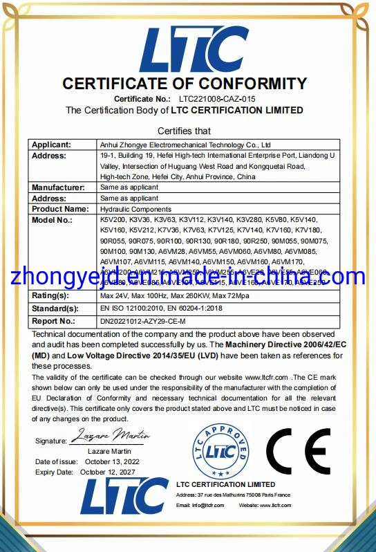 Directional Control Electrical Control Cetop Valves and Blocks