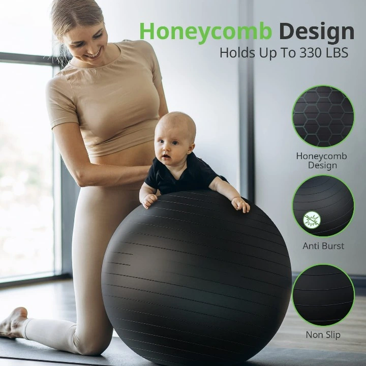 Hot Sale New PVC Exercise Ball 5 Sizes Ball Chair for Yoga