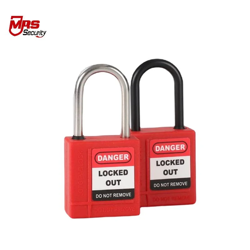 Manufacturer OEM Nylon PA 29mm Shackle Insulation Safety Padlock Security Lockout Tagout Loto Lock