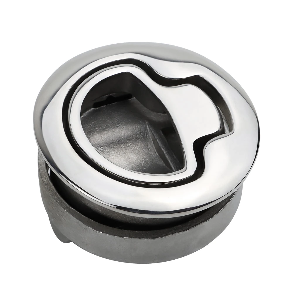 Marine Stainless Steel 316 Floor Buckle Flush Pull Hatch Lift Hatch Boat Deck Cam Hatch Latch Locking Style