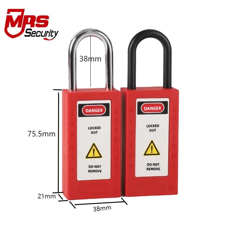 38mm Long Body Safety Padlock Security Lockout Tagout Safe Lock Manufacturer