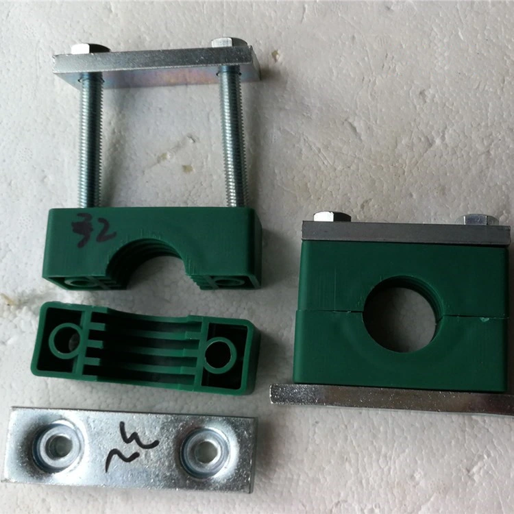 Pump Truck Swing Cylinder Pipe Clamp 35 32 16 Main Valve Block 65 Oil Pipe Fixing Jacket Block