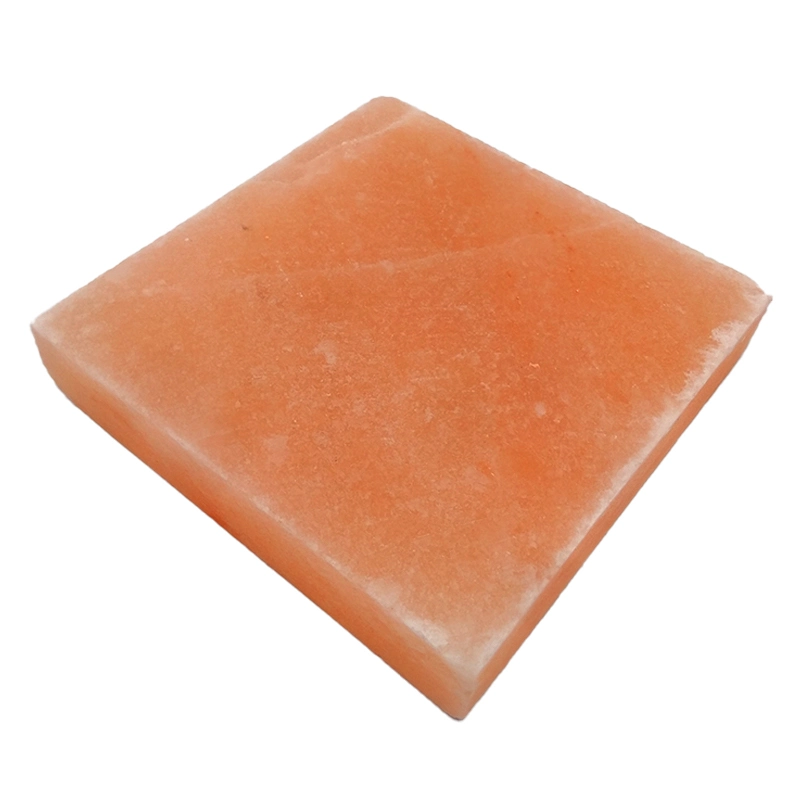 Multifunctional Thin Crystal Rock Himalayan Pink Salt Tiles Wall Salt Bricks Plates Block Tiles Grill Stylish Room Salt Tiles