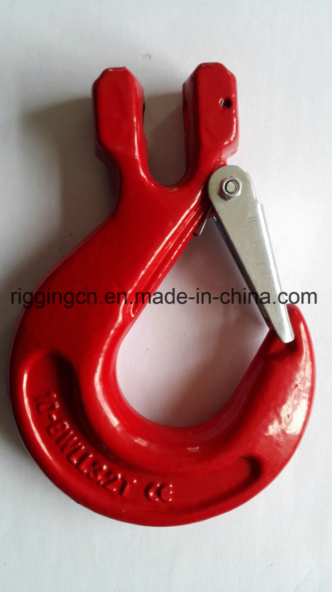 Hook G80 Safety Self Lock Eye Hook in European Standerd