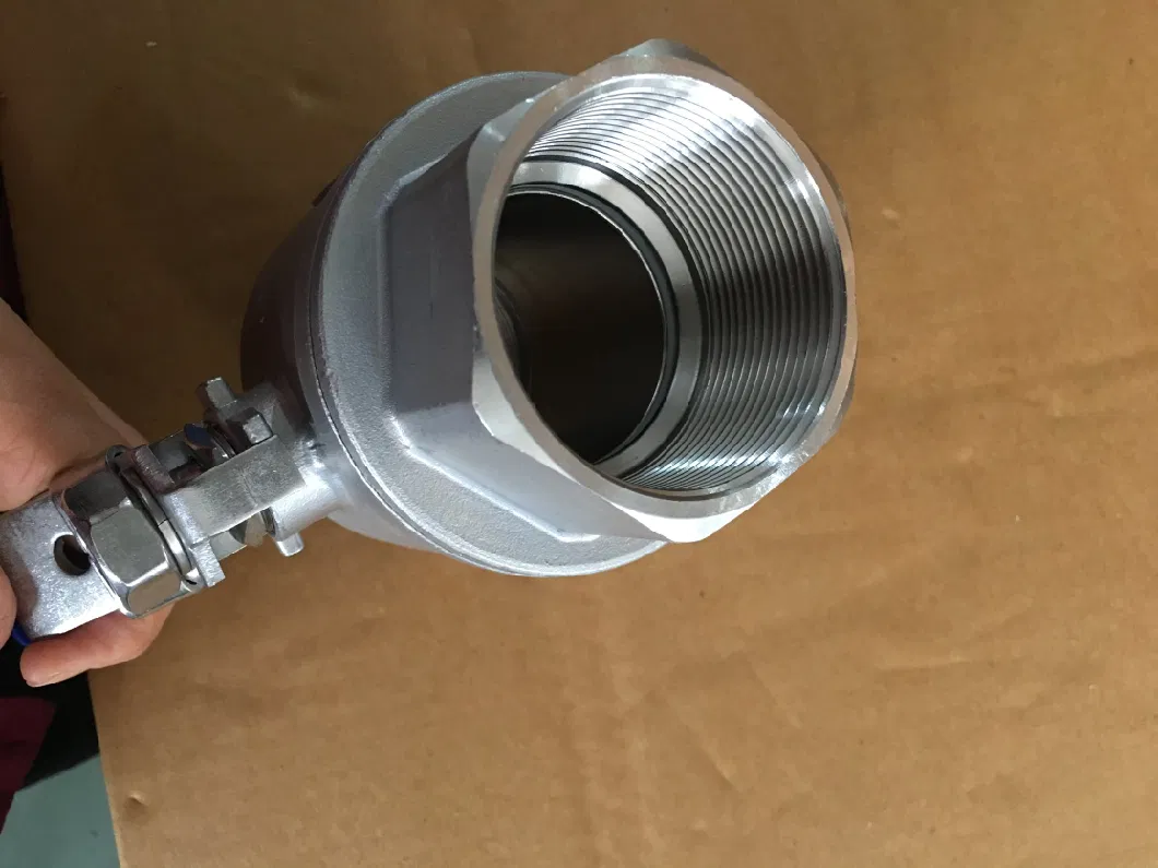 Stainless Steel 2PC Ball Valve for Industrial Applications