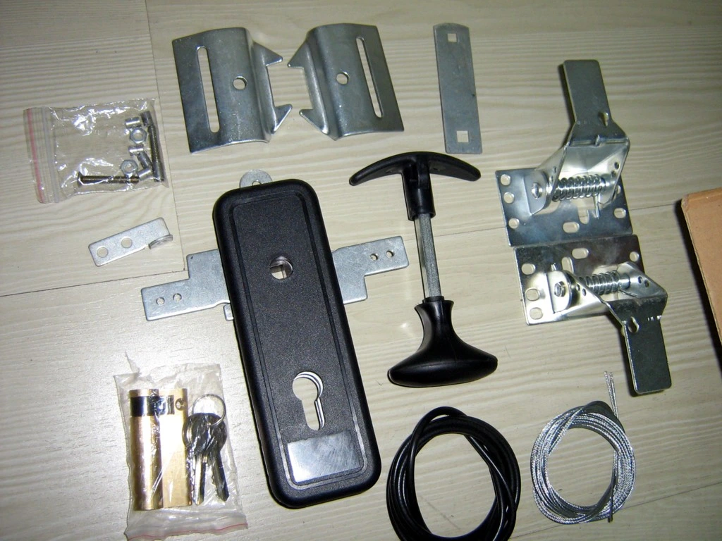 Garage Sliding Door Lock Set/ Roller Shutter Main Door Locks, Al-C0016