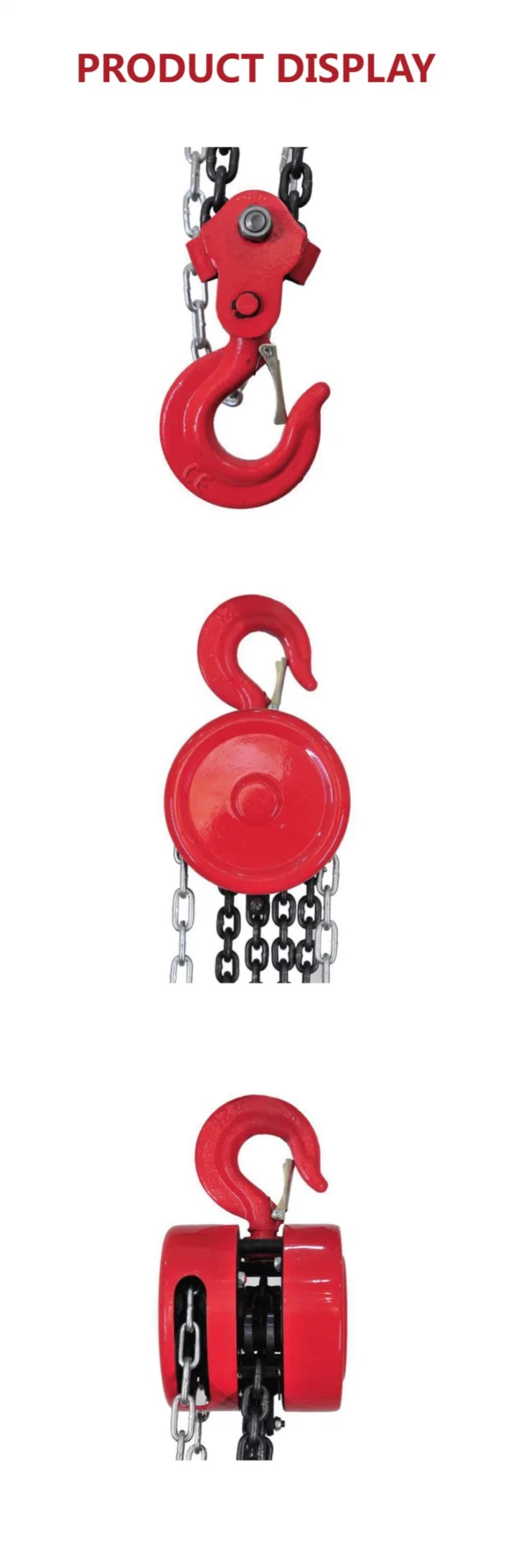 Wholesale 3 Ton 5 Ton Hsz Chain Pulley Block