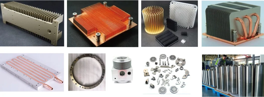 High-Quality Industrial Aluminum Extrusion Heat Sink Block for Electronic Components
