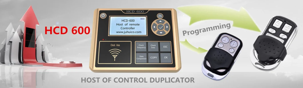 Wireless RF Remote Control Copy Machine (Remote Master) Hcd600, Remote Control Programmer