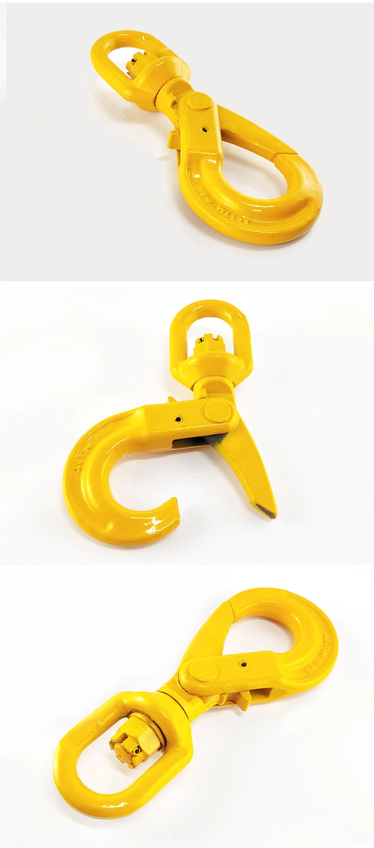 Lifting Rigging Swivel Self Locking Safety Hook Price