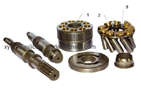 Toshiba PVB90 PVB92 PVC80 PVC90 Pava8282 Pava6565 Rotary Group Cylinder Block Pistons Valve Plate Shaft Hydraulic Motor Pump Parts