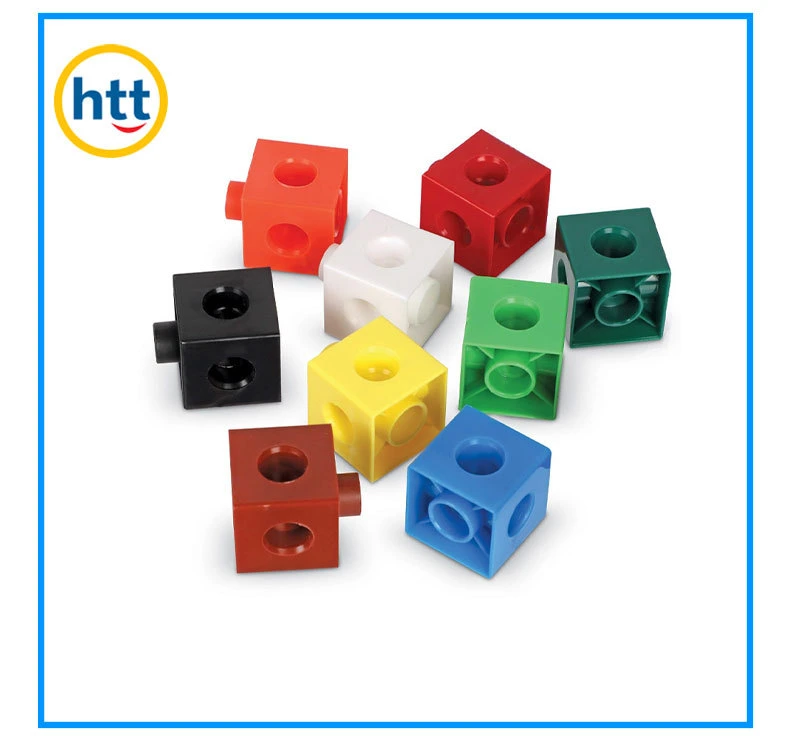 Plastic Linking Cubes Building Blocks Color Build Math Linking Cubes Factory