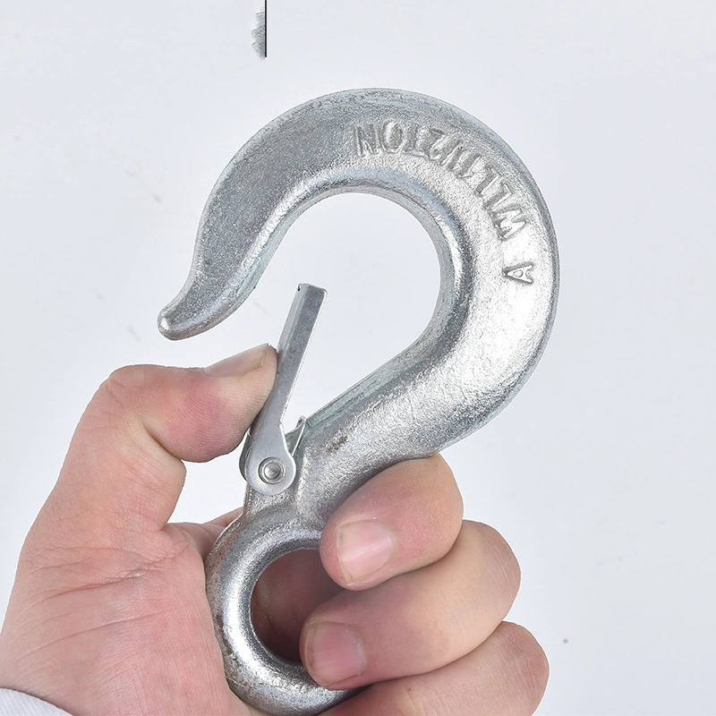 Us Type A324 Lifting Eye Hoist Hook with Safety Latch Hook