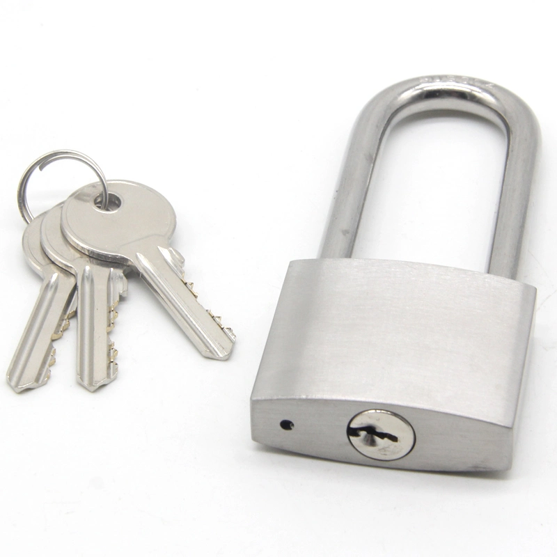 Sample Available Heavy Duty Anti-Shear Security Long Shackle Stainless Steel Master Key Padlock