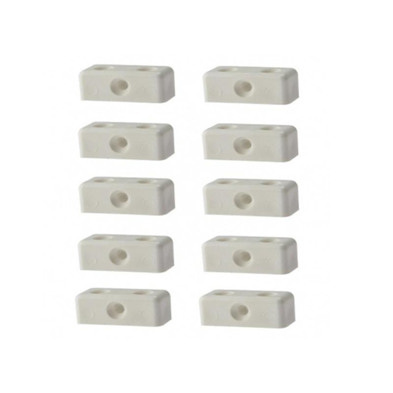 Knock Down Fittings Plastic White Modesty Block