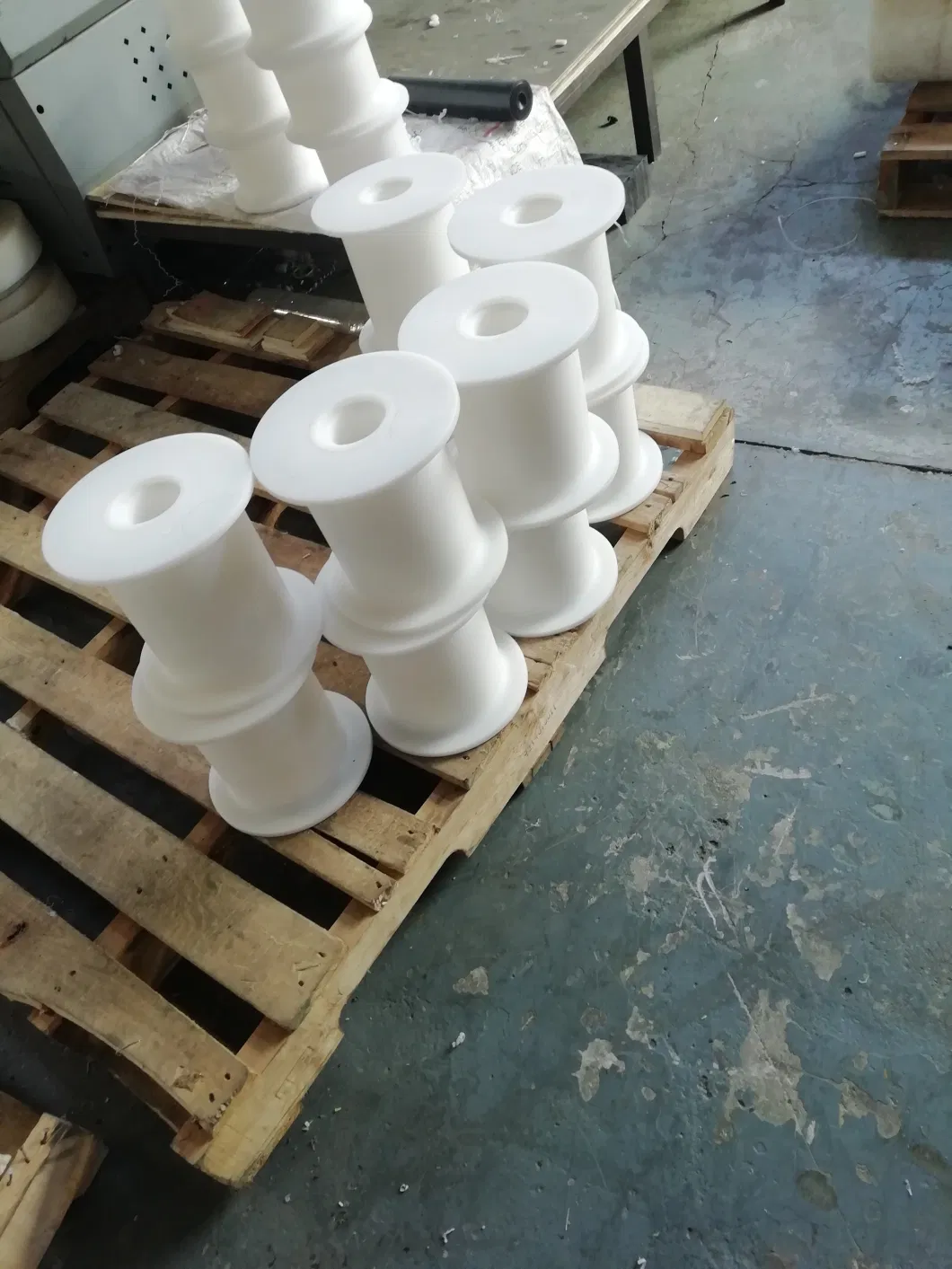 Plastic Pulley Customized Small Size HDPE UHMWPE Parts Wheel