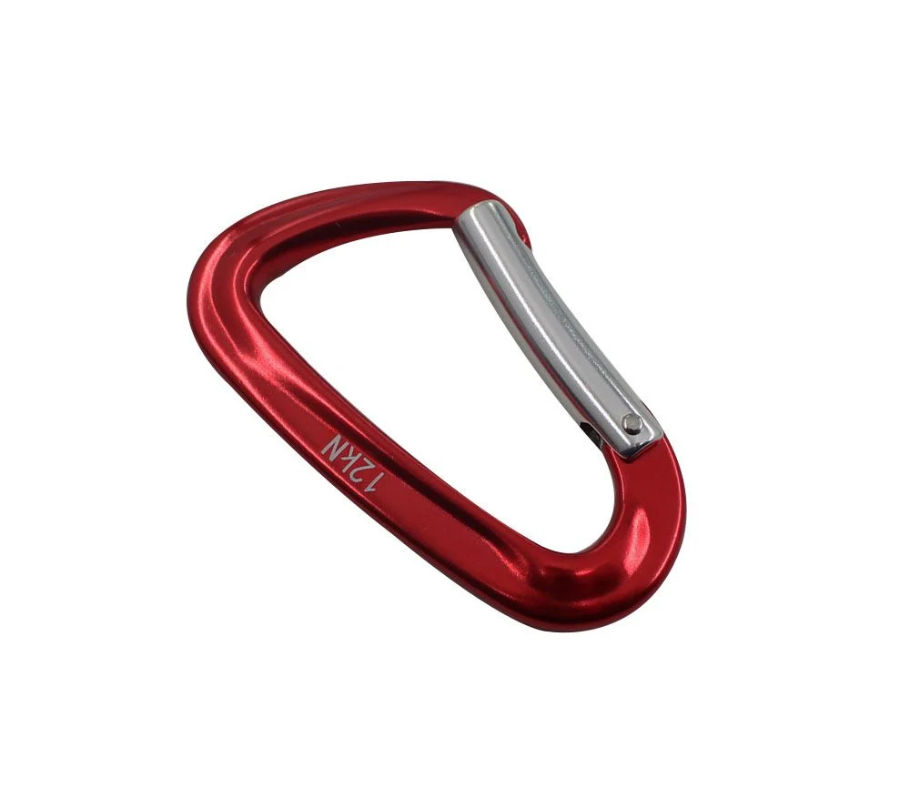 Load-Bearing Aviation Aluminum Carabiner D-Type Safety Hook Automatic Climbing Master Lock