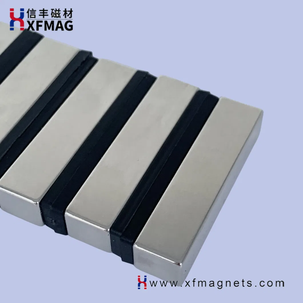 Neodymium Permanent Magnetic Industrial Strong Block Nickel NdFeB Rare Earth 50*10*10 Magnet