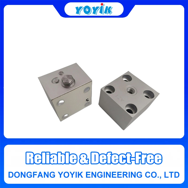 0508.919T0401.AW001 Machined Alloy Flow Control Hydraulic Manifold Valve Block for steam turbine