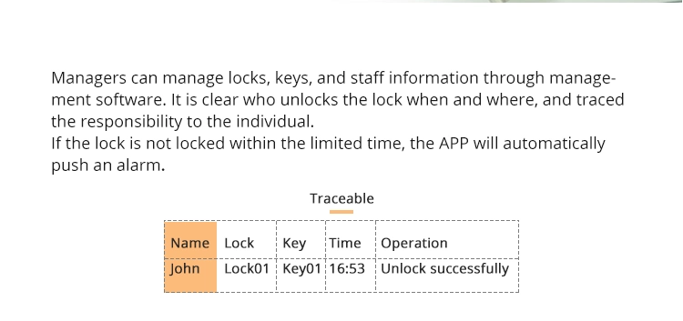 Top Security Master Key for More Padlocks Smart Padlock Management System