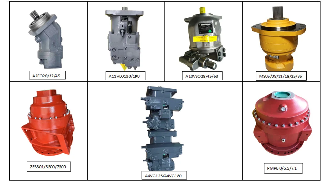 Toshiba PVB90 PVB92 PVC80 PVC90 Pava8282 Pava6565 Rotary Group Cylinder Block Pistons Valve Plate Shaft Hydraulic Motor Pump Parts