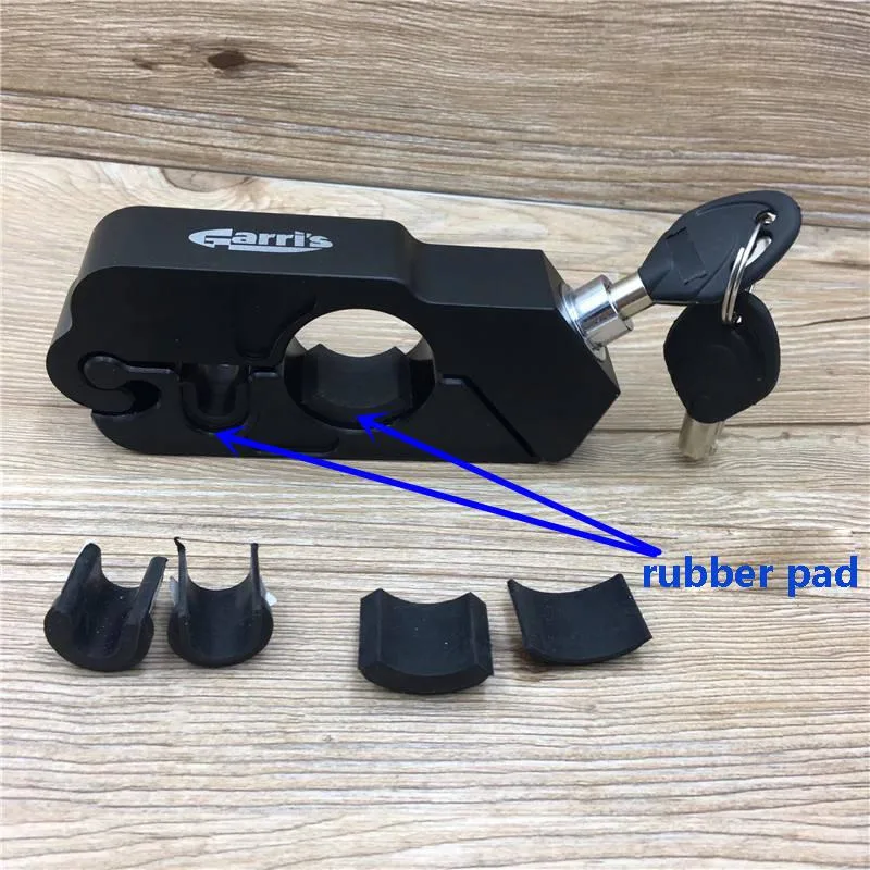 Factory Wholesale Motorcycle Accessories Motorbike Caps Safety Throttle Brake Neck Lock Handlebar Grip Lock