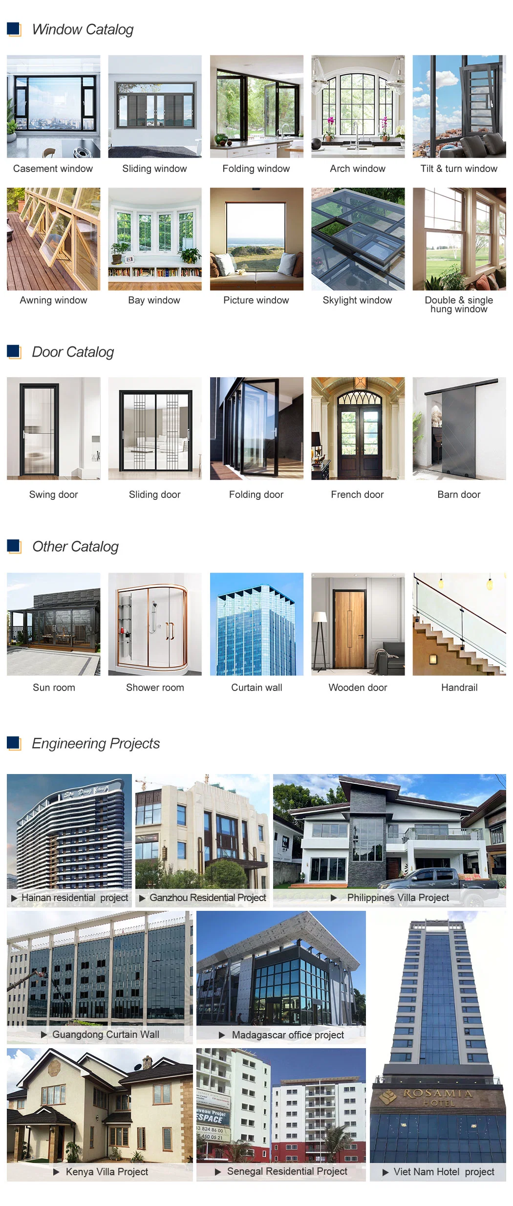 2016 New Style Arch Casement Window