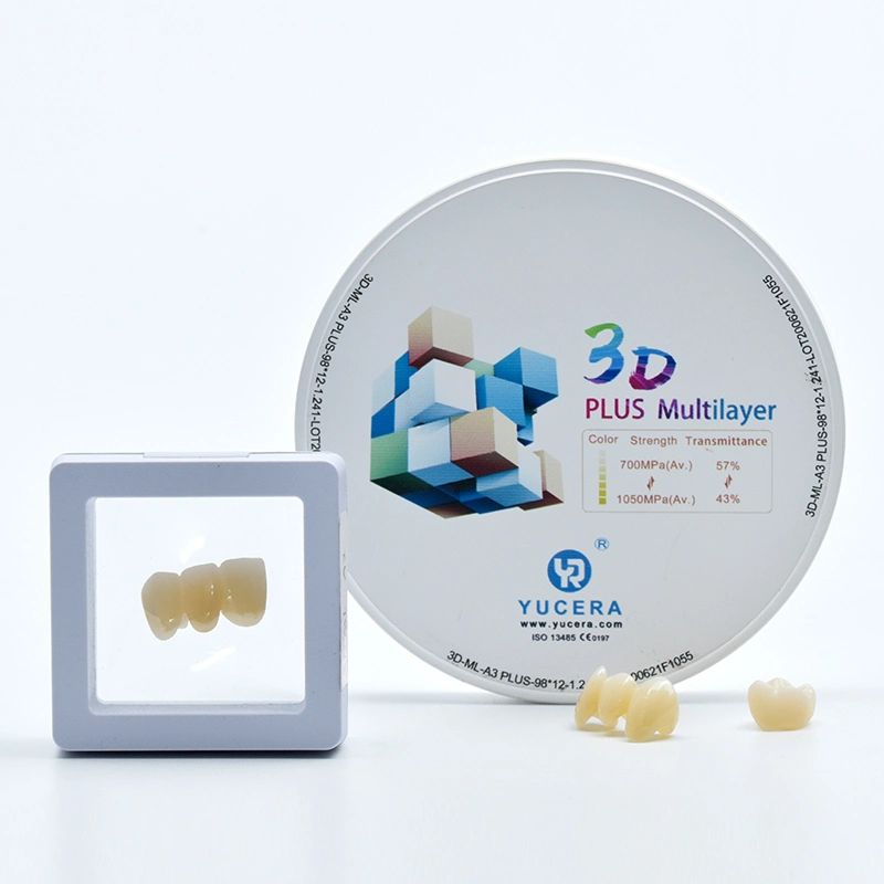Yucera 3D Plus Multilayer Zirconia Blocks for Aesthetic Outcomes