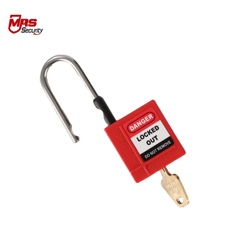 Manufacturer OEM Nylon PA 29mm Shackle Insulation Safety Padlock Security Lockout Tagout Loto Lock