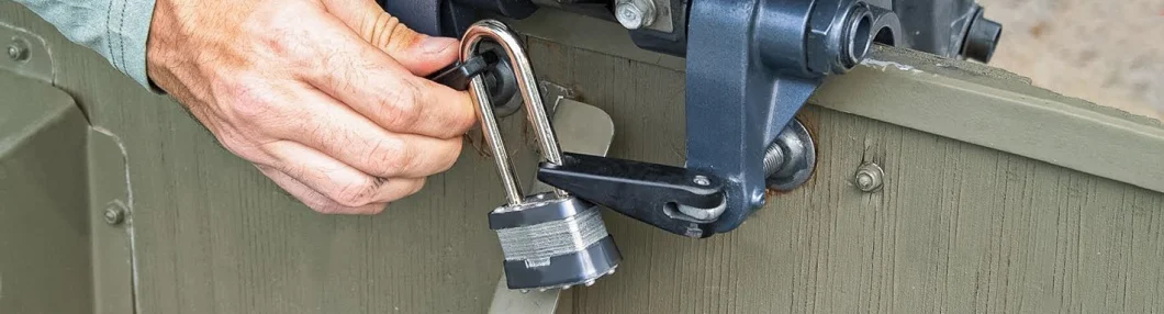 Same Keyed Laminated Steel Padlock with Long Shackle