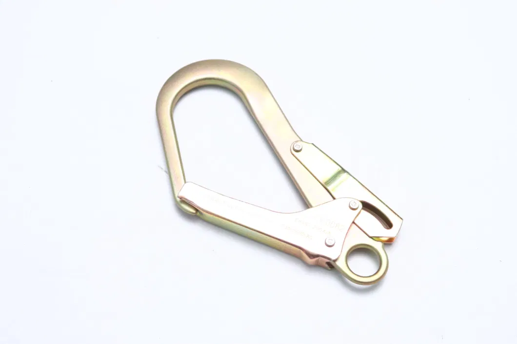 High Quality Safety Fall Safety Hook Mountain Climbing Self-Locking Buckle Hook