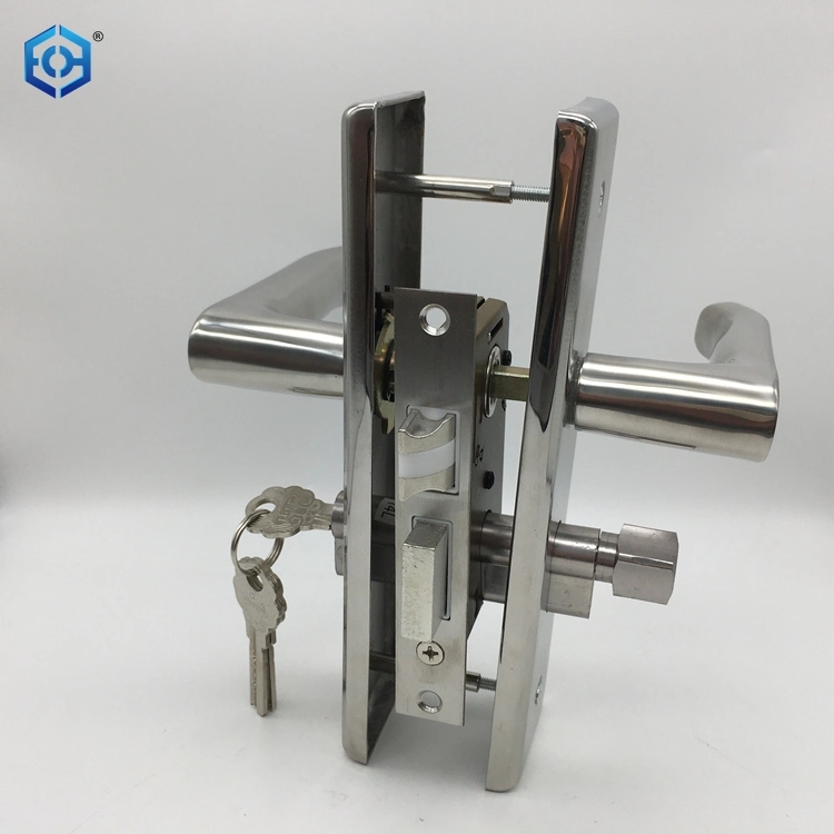 Stainless Steel 304 Home Security Privacy Mortise Front Entrance Door Lock