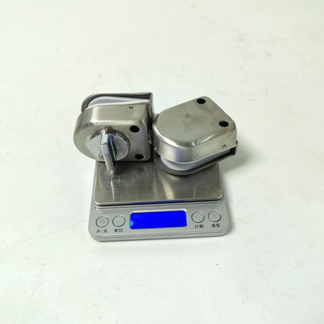 Keyi Metal Kg-01d Safety Satin Stainless Steel Glass Door Lock