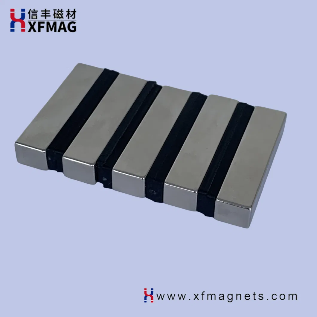 Neodymium Permanent Magnetic Industrial Strong Block Nickel NdFeB Rare Earth 50*10*10 Magnet