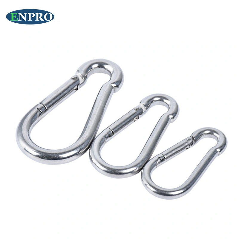 Stainless Steel 304/316 safety Carabiner Spring Snap Hook