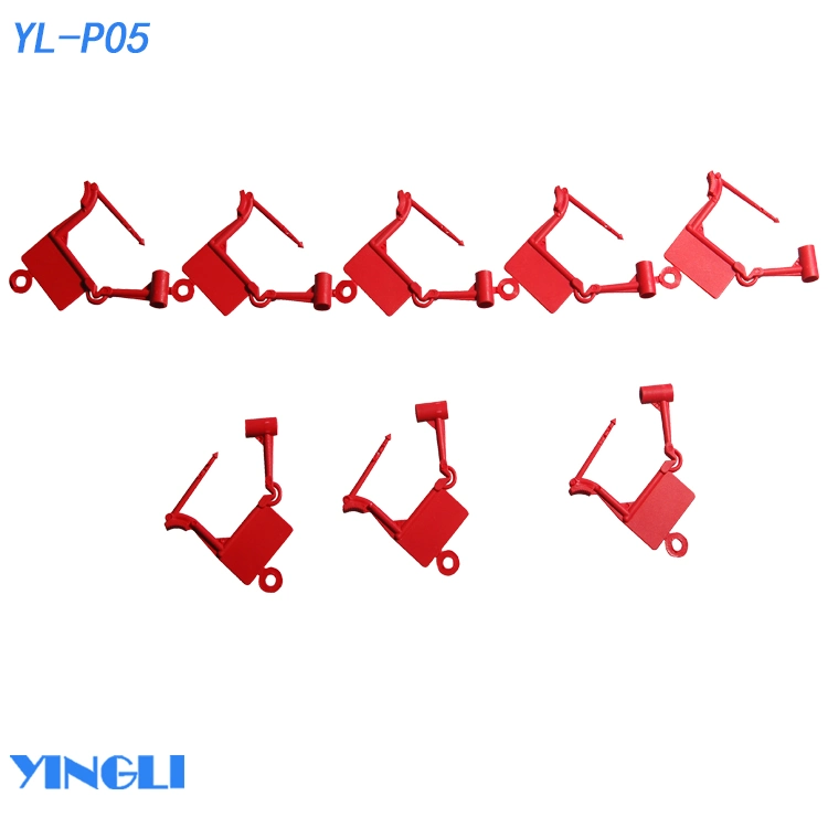 Customized Logo Sequential Number Printing Plastic Padlock