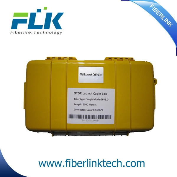 Sc/LC/FC/St/Mu/E2000 PC/Upc/APC Singlemode/Multimode 500m/1km/2km OTDR Fiber Optic Launch Cable