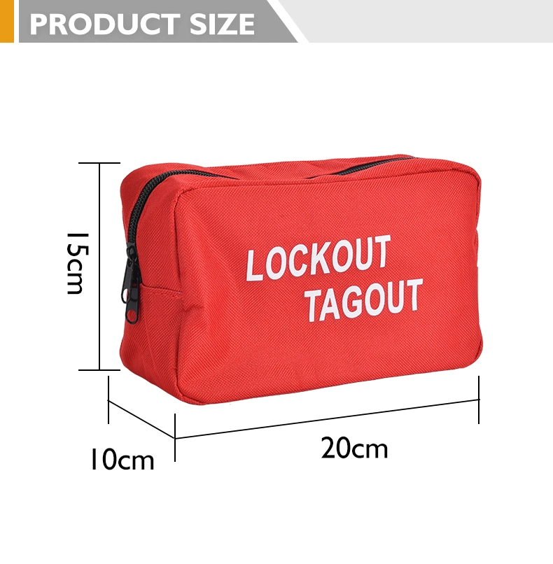 Waterproof Persona Logout Lockout Tagout Fabric Safety Portable Lockout Bag Tool Bag Safety