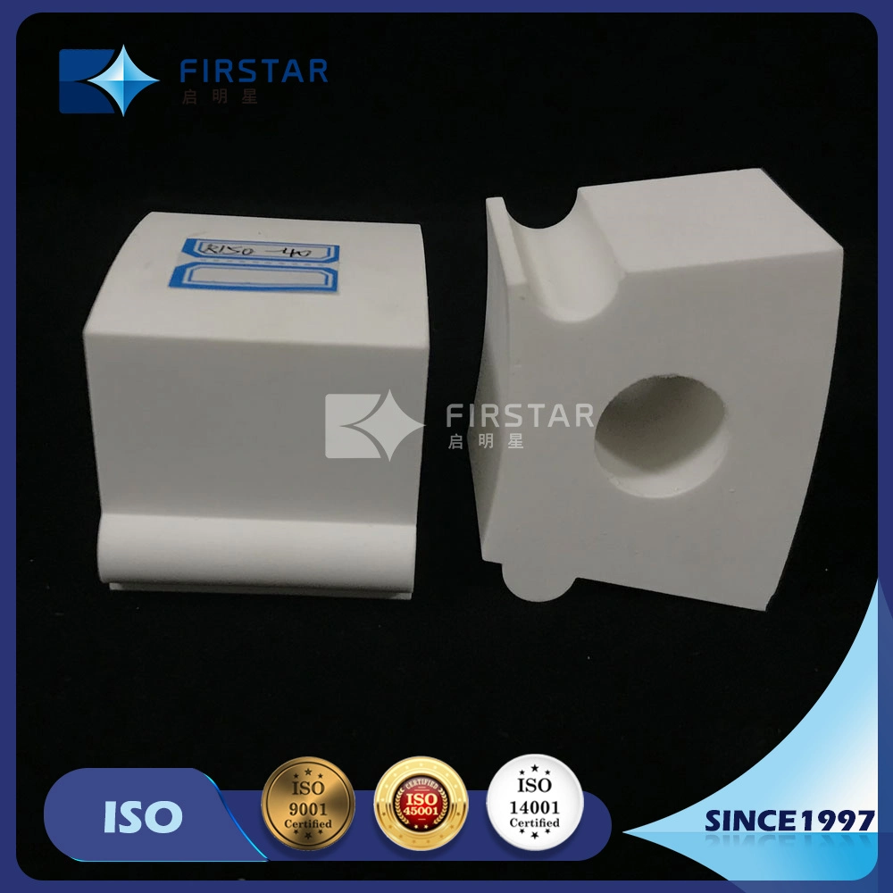 Irregular Shaped High Abrasion Resistance and Anti-Impact 95% Alumina Interlocking Ceramic Lining Block for Mine