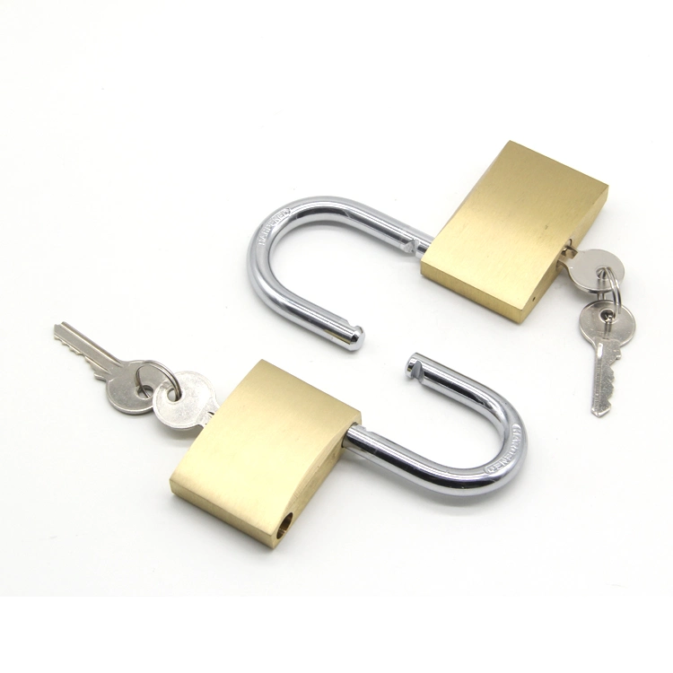 Sample Available 20-70mm Good Price Padlock Top Security Copper Pad Lock Solid Brass Padlocks