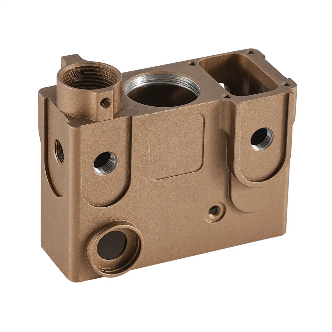 CNC Machining Service Ductile Iron Aluminum Steel Hydraulic Manifold Hydraulic Valve Block