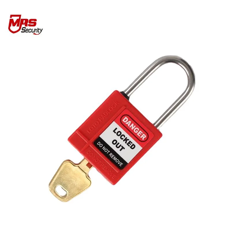 Manufacturer OEM Nylon PA 29mm Shackle Insulation Safety Padlock Security Lockout Tagout Loto Lock