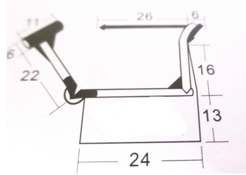 Plastic Padlock with Customized Company Name Sequential Number