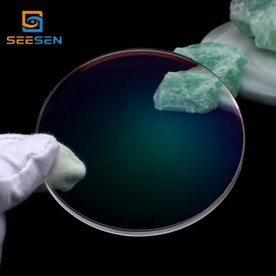 Thinnest High Index Prescription Lenses 1.74 Aspheric UV400 Shmc Eyeglasses Lens