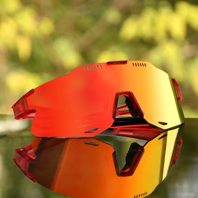 Polarized Photochromic Cycling Sunglasses Men′s Glasses Eyewear Sports MTB Bike Glasses Cycling Goggles