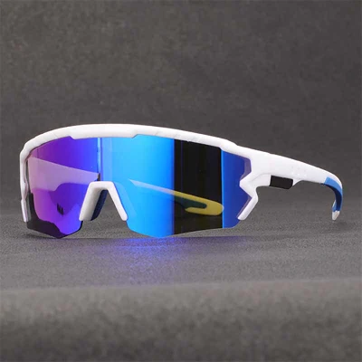 New High Quality Red Mirrored Polarized Sport Sunglasses