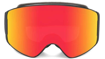  Best Selling Sports Adult Anti-Fog OEM ODM Custom Logo Ski Goggles Magnetic Snow Board Skiing Goggles